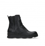 wolky ankle boots 02975 akita 30000 black leather