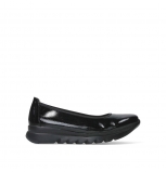 wolky slipons 02126 snallerina ff 96000 black patent biocare