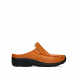 wolky slippers 06202 roll slide 70920 ochre leather