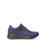 wolky lace up shoes 05703 vitality sf 90601 purple combi stretch leather