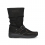 wolky mid calf boots 06267 roll jacky 11000 black nubuck