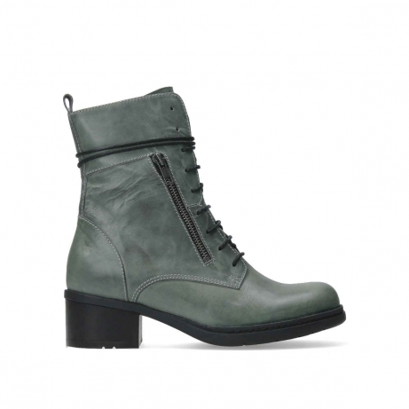 wolky mid calf boots 01273 rimbley 37215 castor grey leer