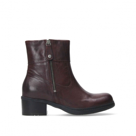 wolky mid calf boots 01276 fairview xw 37551 bordo leather