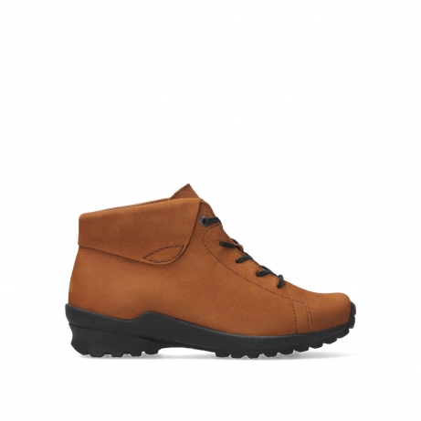 wolky lace up boots 01737 teton 11430 cognac nubuck