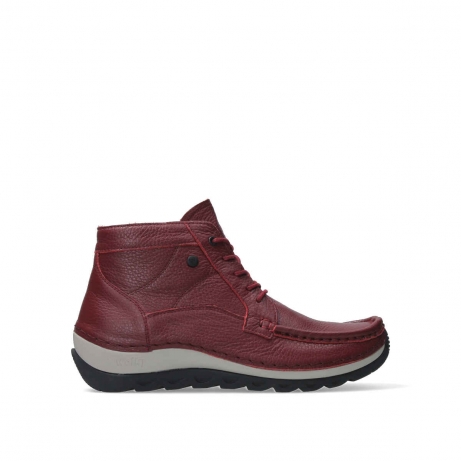 wolky lace up boots 04901 salado 72530 burgundy leather