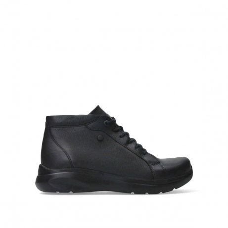 wolky lace up boots 05930 lima 20000 black leather