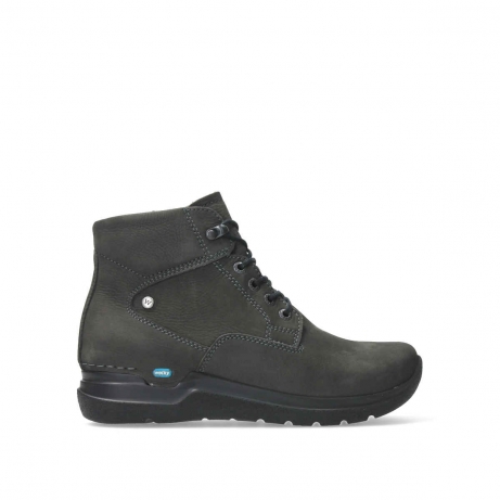 wolky lace up boots 06616 whynot hv 10301 carbon nubuck