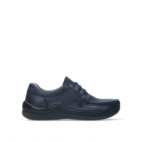 wolky lace up shoes 04527 taranta 72800 dark blue leather