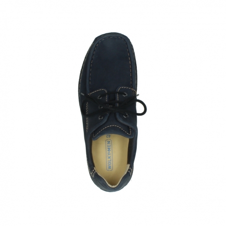 wolky lace up shoes 09201 roll shoe men 11800 blue nubuck_200