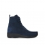 wolky hoge veterschoenen 06201 roll boot 11820 blauw nubuck